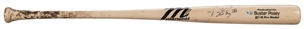 2015 Buster Posey Game Used & Signed Marucci JJ2-M Model Bat (PSA/DNA GU 9.5 & MLB Authenticated)